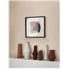 Casadeco|Papier peint vinyle effet mousseline marron taupe|Couleurs Unies
