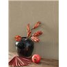 Casadeco|Papier peint vinyle texture mousseline tons marron|Couleurs Unies