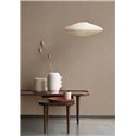 Casadeco|Papier peint effet tissu mousseline marron glacé|Brun