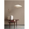 Casadeco|Tapete mit Musselinstoff-Effekt in Braun|Braun