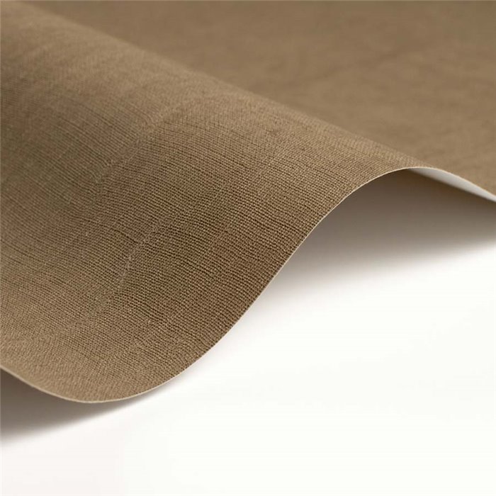 Casadeco|Papier peint uni effet tissu marron foncé|Couleurs Unies