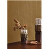 Casadeco|Papier peint effet tissu vinyle marron|Brun