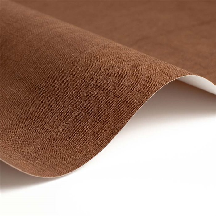 Casadeco|Papier peint effet textile marron pour salon élégant|Brun
