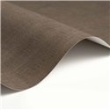 Casadeco|Plain wallpaper with truffle brown textile effect, timeless style|Solid Colors