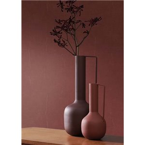 Casadeco|Papel pintado efecto tela de muselina beige|Colores Lisos 2