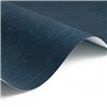 Casadeco|Blue muslin wallpaper with texture and wrinkles|Blue