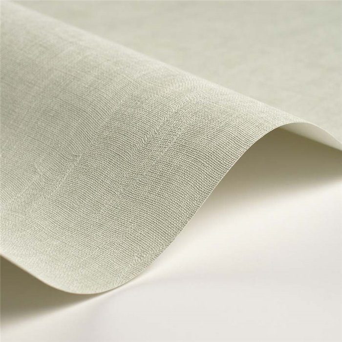 Casadeco|Wallpaper with aqua green muslin, realistic texture|Solid Colors