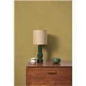 Casadeco|Vinyl wallpaper with olive green fabric effect|Solid Colors