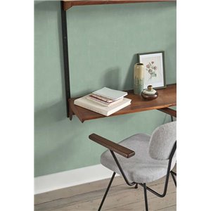 Casadeco|Papier peint uni effet tissu marron foncé|Couleurs Unies 2
