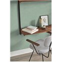 Casadeco|Plain mint green wallpaper with muslin effect|Green