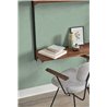 Casadeco|Plain mint green wallpaper with muslin effect|Green