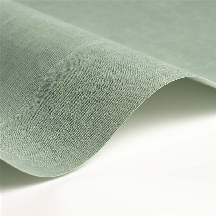 Casadeco|Papier peint uni vert menthe effet museline|Vert