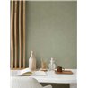 Casadeco|Papier peint uni vert lichen effet museline|Couleurs Unies