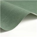 Casadeco|Vinyl wallpaper with green muslin texture|Solid Colors