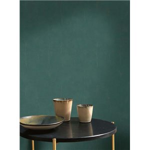 Casadeco|Papier peint uni effet tissu marron foncé|Couleurs Unies 2