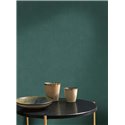 Casadeco|Papier peint museline vert émeraude|Vert