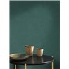 Casadeco|Papier peint museline vert émeraude|Vert