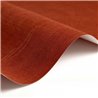 Casadeco|Red muslin fabric effect wallpaper|Solid Colors