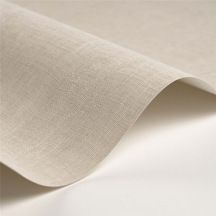 Papel pintado efecto textil gris pluma, ideal para recibidor - Casadeco Etamine 200259119