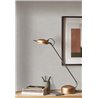 Casadeco|Taupe gray vinyl wallpaper with fabric effect|Grey