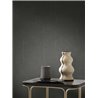 Casadeco|Papier peint uni gris anthracite effet tissu de mousseline|Gris