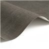 Casadeco|Plain anthracite gray wallpaper with muslin fabric effect|Grey