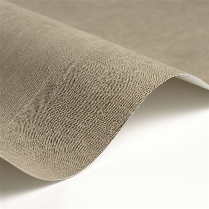 Casadeco|Papier peint tissu de mousseline gris pour espaces élégants|Couleurs Unies