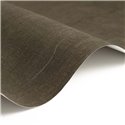 Casadeco|Papier peint textile noir, aspect museline froissée|Couleurs Unies