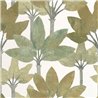 Casadeco|Modern green and white palm wallpaper|Floral