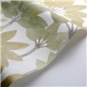 Casadeco|Papier peint palmiers moderne vert et blanc|Floral