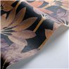 Casadeco|Modern style palm wallpaper in oxidized tones|Floral