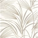 Casadeco|Modern white floral wallpaper for minimalist spaces|Floral