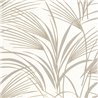 Casadeco|Papier peint fleurs modernes blanches pour espaces minimalistes|Floral