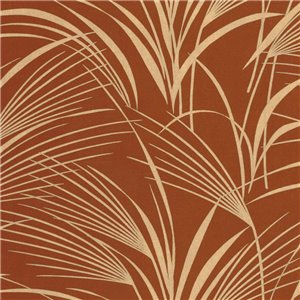 Casamance|Eukalyptusblätter Tapete naturgrün mit Relief|Tapeten