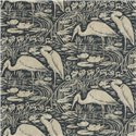 Casadeco|Papier peint hérons bleus style vintage|Papier Peint