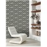Casadeco|Blue heron wallpaper, vintage style|Wallpaper