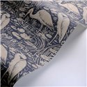 Casadeco|Blue heron wallpaper, vintage style|Wallpaper