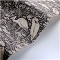 Casadeco|Papier peint avec hérons style vintage noir|Papier Peint