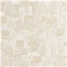 Casadeco|Natural fiber wallpaper in white and beige|Tropical