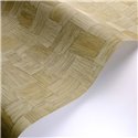 Casadeco|Papier peint fibres naturelles entrelacées vert|Tropical