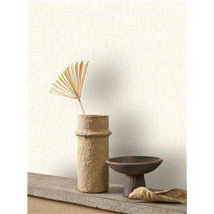 Casadeco|Papier peint uni bleu, textures naturelles effet papyrus|Couleurs Unies 2