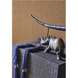 Casadeco|Plain gray wallpaper with elegant natural texture|Solid Colors 2