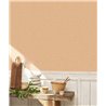 Casadeco|Papier peint uni orange texture naturelle effet papyrus|Couleurs Unies