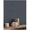 Casadeco|Blue wallpaper with beautiful vegetable fiber texture|Solid Colors