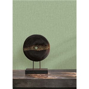 Casamance|Papier peint lin bleu intense|Imitation Tissu 2