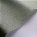 Casadeco|Plain green wallpaper with vegetable fiber texture|Solid Colors