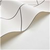 Casadeco|Modern wallpaper for living room or hallway, geometric design|Modern