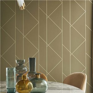 Casadeco|Papier peint moderne pour salon ou entrée, design géométrique|Moderne