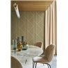 Casadeco|Papier peint moderne tons verts avec motif géométrique|Moderne