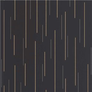 Casadeco|Papier peint moderne vert avec rayures dorées irisées|Minimaliste